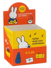 Omslag van display nijntje zingt voor sinterklaas (10 exemplaren)
