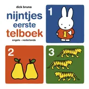 Omslag van Nijntjes eerste telboek Engels- Nederlands