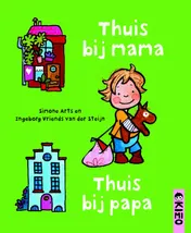 Omslag van Thuis bij mama, thuis bij papa