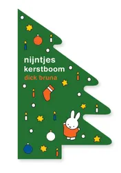 Omslag van nijntjes kerstboom