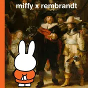 Omslag van miffy x rembrandt
