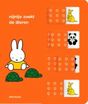Omslag van nijntje zoekt de dieren