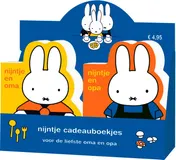 Omslag van display nijntje cadeauboekjes nijntje en oma nijntje en opa 2x8