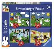 Omslag van Nijntje 4 in 1 puzzel