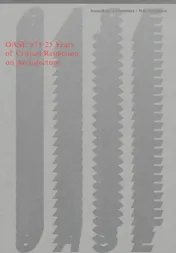 Omslag van 75 Silver 25 Years of Critical Reflection on Architecture