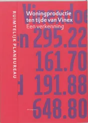 Omslag van Woningproductie ten tijde van Vinex