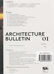 Omslag van 01 Essays on the designed environment