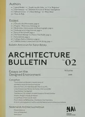 Omslag van 02 Essays on the designed environment