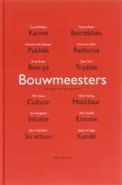 Omslag van Bouwmeesters