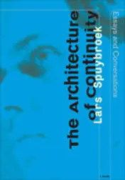 Omslag van The Architecture of Continuity