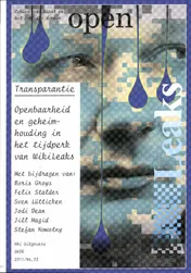 Omslag van 22 Transparantie