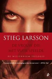 Omslag van De vrouw die met vuur speelde