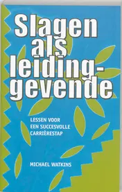 Omslag van Slagen als leidinggevende