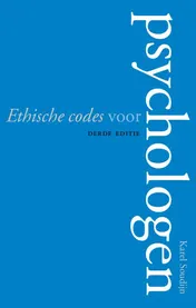 Omslag van Ethische codes voor psychologen