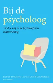 Omslag van Bij de psycholoog