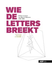 Omslag van Wie de letters breekt