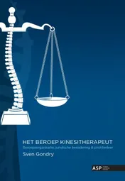 Omslag van Het beroep kinesitherapeut