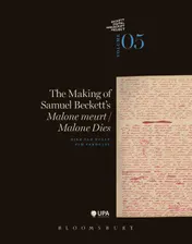 Omslag van The making of Samuel Beckett's Malone meurt/Malone Dies