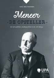 Omslag van Meneer de opsteller
