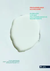 Omslag van Fenomenologie als houding