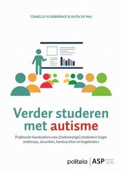 Omslag van Verder studeren met autisme