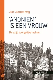 Omslag van 'Anoniem' is een vrouw