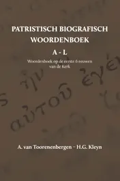 Omslag van Patristisch biografisch woordenboek