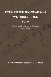 Omslag van Patristisch Biografisch Woordenboek
