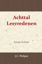 Omslag van Eerste Achttal Leerredenen