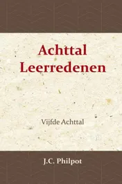 Omslag van Vijfde Achttal Leerredenen