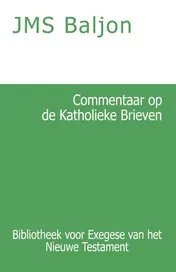 Omslag van Commentaar op de Katholieke Brieven