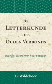 Omslag van De letterkunde des Ouden Verbonds