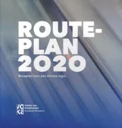 Omslag van Routeplan 2020