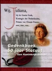 Omslag van Gedenkboek 50 jaar Statuut - Een Koninkrijksbundel