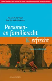 Omslag van Personen- en familierecht & erfrecht