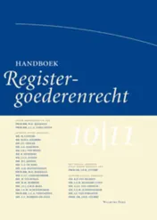 Omslag van Handboek Registergoederenrecht 2010/2011