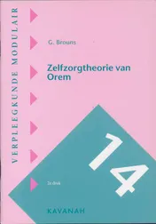 Omslag van Zelfzorgtheorie van Orem