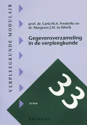 Omslag van Gegevensverzameling in de verpleegkunde