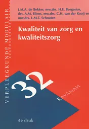 Omslag van Kwaliteit van zorg en kwaliteitszorg