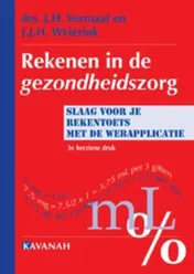Omslag van Rekenen in de Gezondheidszorg