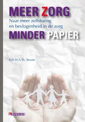 Omslag van Meer zorg, minder papier