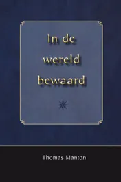 Omslag van In de wereld bewaard