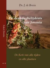 Omslag van De dankdagbelijdenis van Jeremía