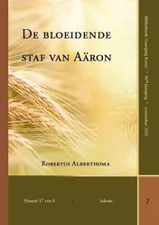 Omslag van De bloeiende staf van Aaron