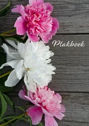 Omslag van Plakboek 'Pioenroos'