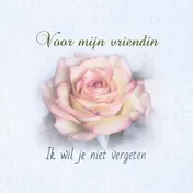 Omslag van Voor mijn vriendin