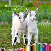 Omslag van Boerderijdieren kleurboek