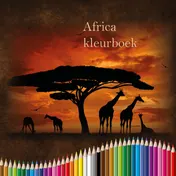 Omslag van Africa kleurboek