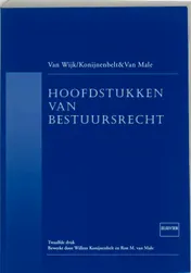 Omslag van Hoofdstukken van bestuursrecht