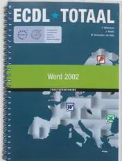 Omslag van Word 2002